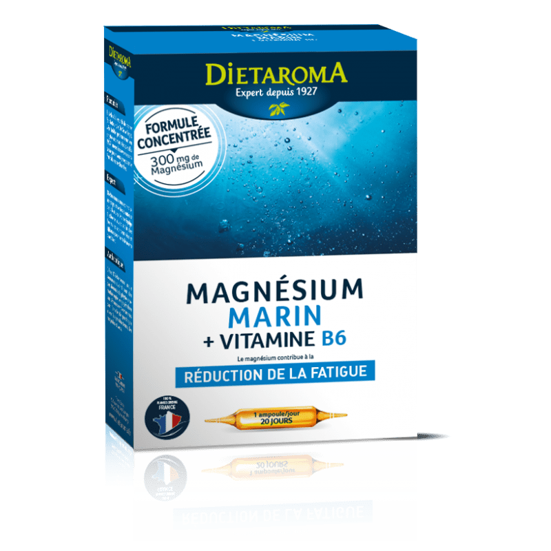 DIETAROMA MAGNESIUM MARIN ET VITAMINE B6 20 AMPOULES
