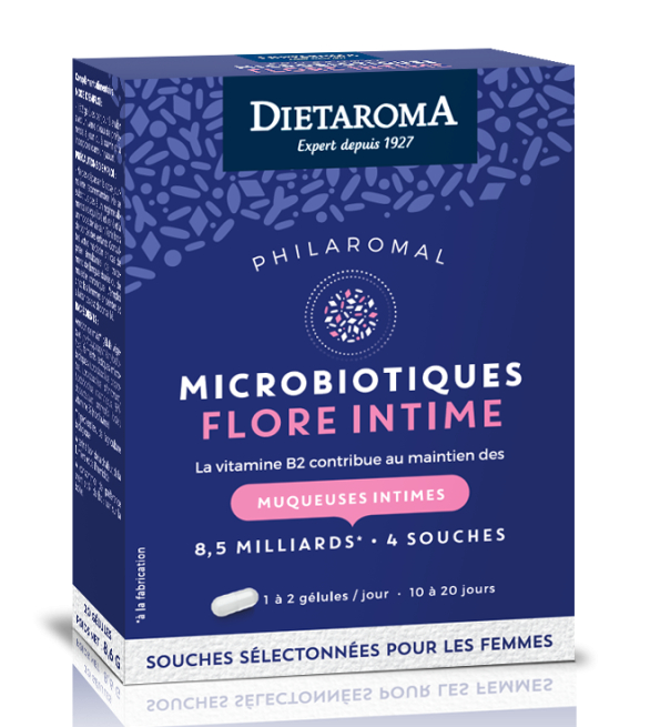 DIETAROMA MICROBIOTIQUES FLORE INTIME 20 GELULES