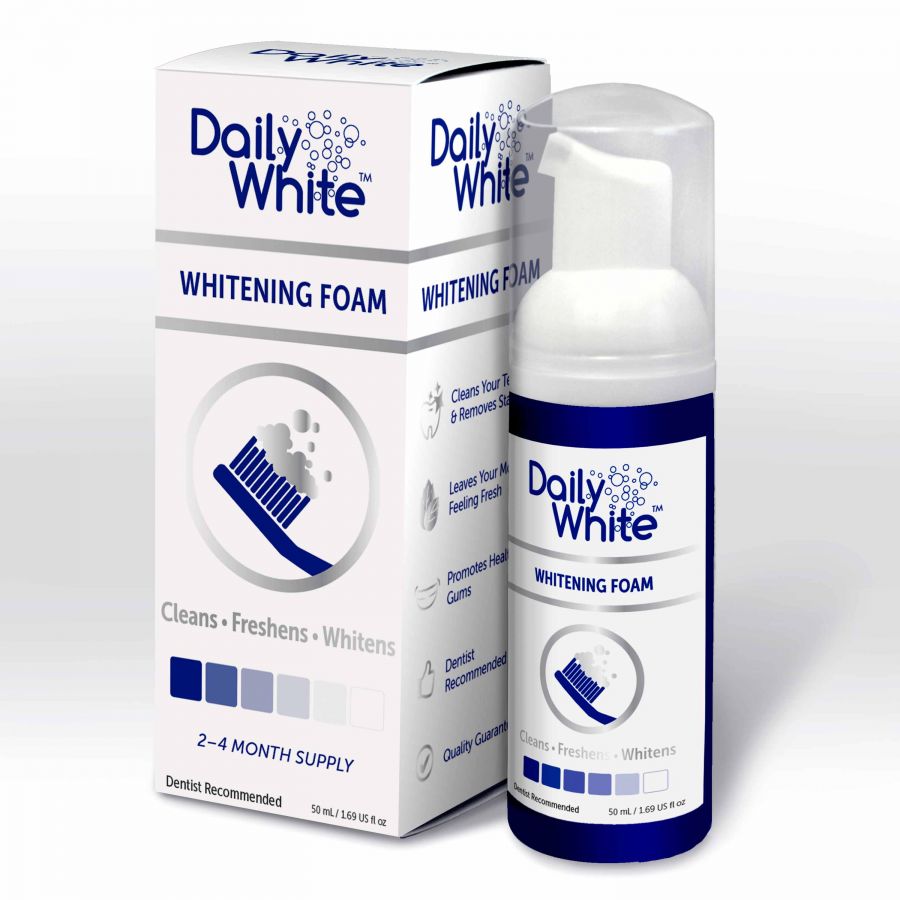 BEAMING WHITE DAILY WHITE WHITENING FOAM 50ML