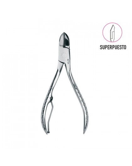 BETER PINCE DE MANUCURE POUR ONGLES CHROMEE SUPERPOSEE 24009