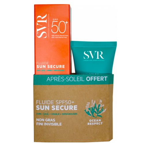 SVR SET SUN SECURE FLUIDE SPF 50+ + APRES SOLEIL OFFERT