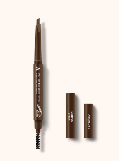 [AEBD04] ABSOLUTE ABNY 2 IN 1 BROW PERFECTER - CHOCOLAT