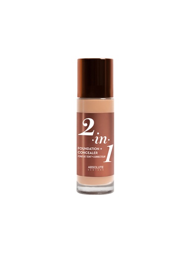 [MFFC02] ABSOLUTE 2 IN 1 FOUNDATION &amp; CONCEALER N SHELL