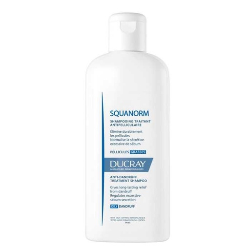 [00120091] DUCRAY SQUANORM SHAMPOOING ANTI-PELLICULES GRASSES 200ML