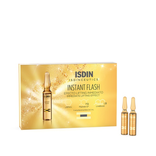 [01820143] ISDIN INSTANT FLASH 5 AMPOULES