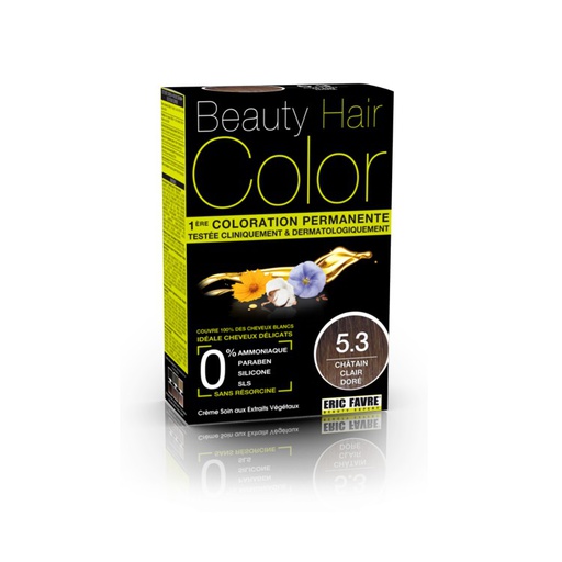 BEAUTY HAIR COLOR 5.3 CHATIN CLAIR DORE